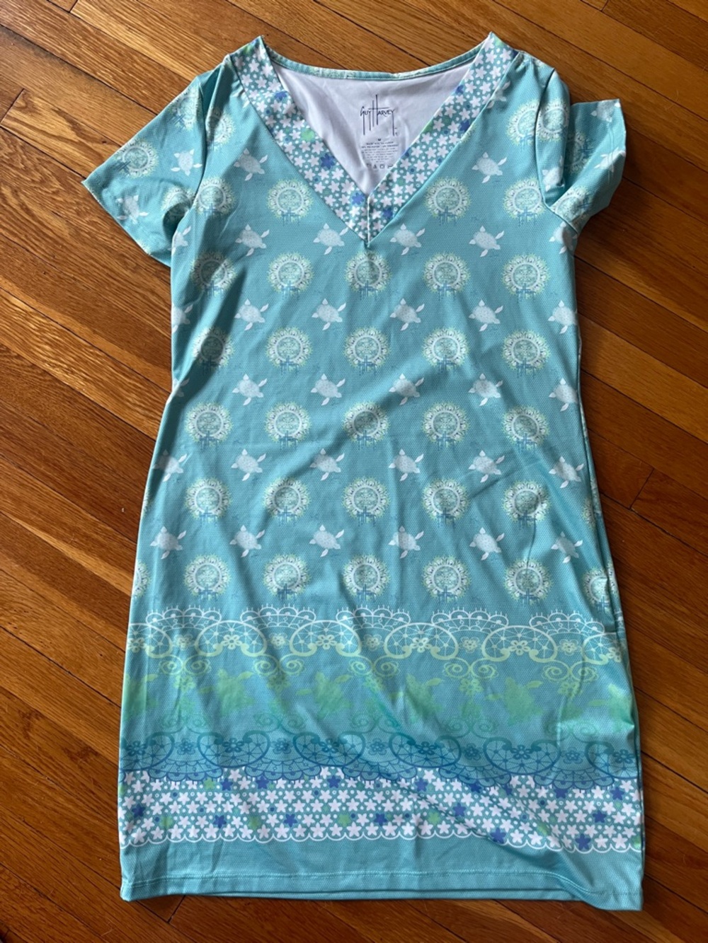 Guy Harvey Sea Turtle Cover Up Dress